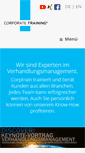 Mobile Screenshot of corptrain.de